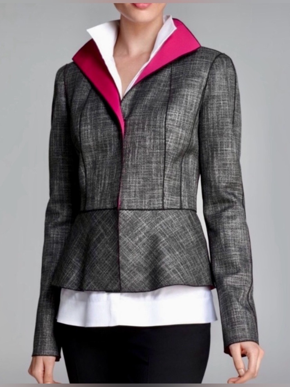 Lafayette 148 New York Amanda Peplum Blazer